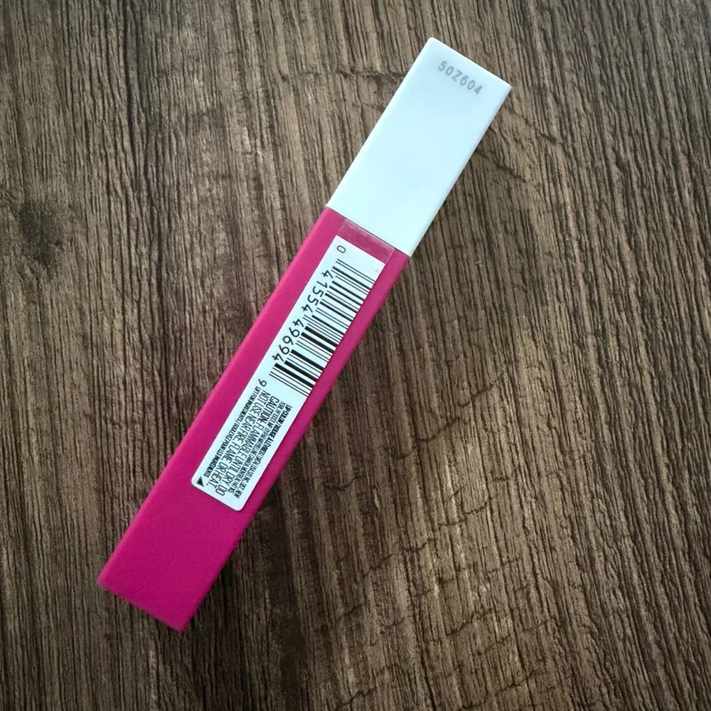 Maybelline SuperStay Matte Ink Liquid Lipstick 30 Romantic Pink Longwear 5ml
